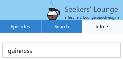 Teachers' Lounge search engine